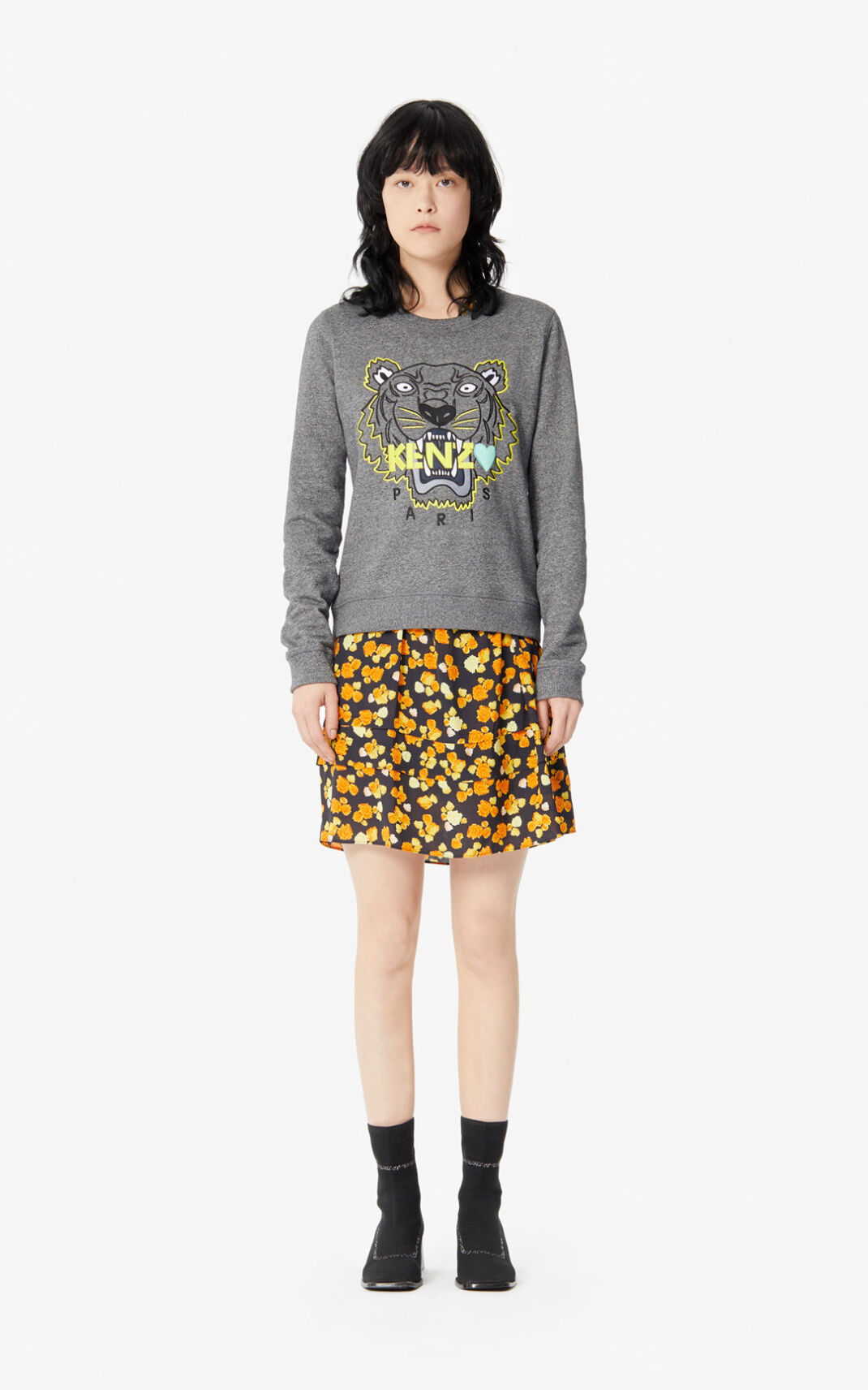 Kenzo Tiger Sweatshirt Dam | 52694-OWHX